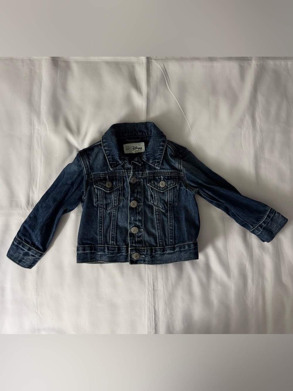 Baby GAP Disney 12-18months Jean Jacket w/ Mickey Mouse